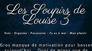 The moans of Louise 3 – French audio porn solo female