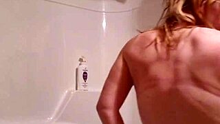 New Stuff: Me About to Shower in Outdoor Bathing Area with Masturbation and Orgasm