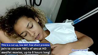 Dr. Tampa's yearly physical examination of Kalani Luana includes a detailed look at her body and health