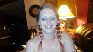 amber marcus gags on big cock pov