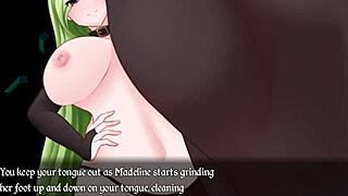 Domina Dominatrix Madeline Commands Foot Worship