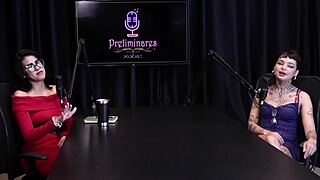 Best scenes of Annie Clementine in Preliminaries Podcast with Bia Hot