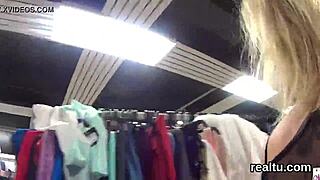 Glamorous Czech Teen Seduced in Supermarket POV Reaming