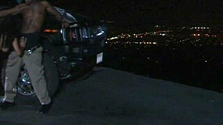 Milf Fucked Outdoor in Night