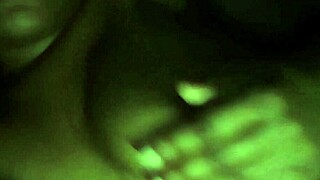 Ebony Chubby Solo Nipple Licking