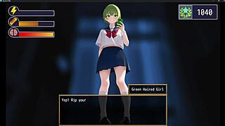 i'm the green haired girl facesitting in femdom