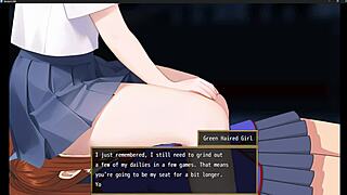 i'm the green haired girl facesitting in femdom