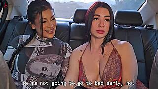 Uber Driver Bbc Threesomes With Two Huge Booty Colombians