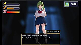 i'm the green haired girl facesitting in femdom