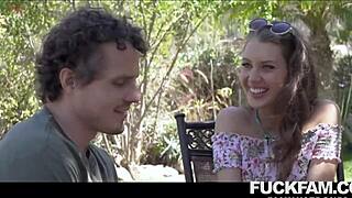 Elena Koshka little stepbrother gets big tits