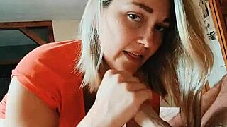 I am the famous hotwife riding my husband on this homemade sextape.