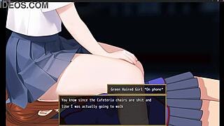 i'm the green haired girl facesitting in femdom