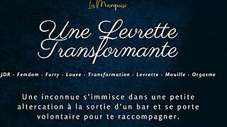 une levrette transformante with french audio in furry fantasy setting