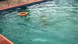 after pool fun, i banged a curvy bbw to cumshot