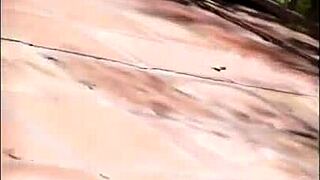 Conversational-Neutral Liz Ashley’s first shoot shows off bouncing boobs and nude striptease