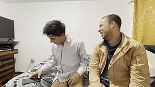 Can you believe this disabled stud destroys his buddy’s backside?