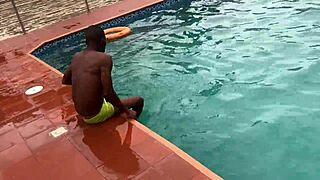 after pool fun, i banged a curvy bbw to cumshot