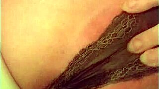 Cute girl soaks her panties