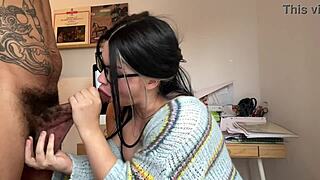 Cumpelation of Interracial BBC Blowjob with Hotwife