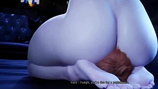 kuro, why fart under the goth witch while face sitting?