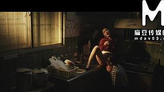 คู่บ่าวสาว Bai Jie ดำดิ่งสู่ฉากเลียหีสุดเสียว