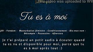Tu Es A Moi French Audio Porn Joi Femdom