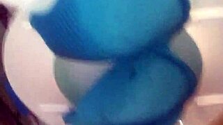 Step sister with 40DD bra hides a naughty surprise