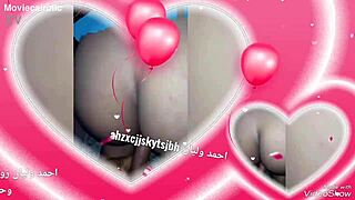 Arab milf shows off her massive sexy big ass for wild fun.
