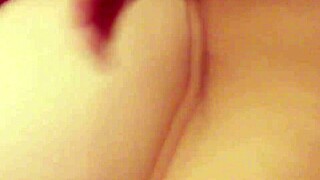 pullout before cumming in naughty latina webcam model bent over with big ass