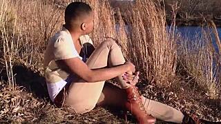 Can't Get Enough Of This Sexy Red Slut's Blowjob.