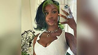 Sza Jerk Off Tribute In Sexy Black Contest