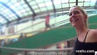 Adorable Czech Girl Teased in Supermarket and Banged Hard in POV