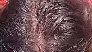 amateur girlfriend gives blowjob in the bush, then doggy style until cum in mouth