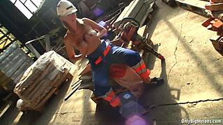 Shelby Moon's fun boobs at work