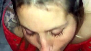 Blonde Slut Gets Throat Grabbed During Blowjob Then Bent Over For Doggystyle Fucking Her Wet Pussy