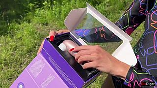 Fucking A Student In The Ass Outdoors, Cumming Twice With Huge Load