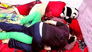 Passionate Sex Scene with Cute Teen and Big Shaft Action