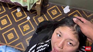 Secret Oral with My Peruvian Sister-in-Law in Her Room