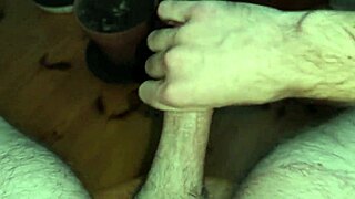 New 19-Year-Old Strokes Huge Shaft to Explosive Cum in Solo Homemade Massage Scene