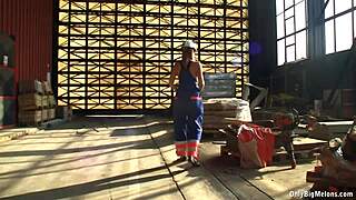 Shelby Moon's fun boobs at work