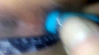 Slut takes cock in mouth and ass toy