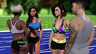 Fat Curvy Characters Intertwined In Intense 3D Porn Action