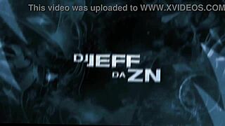 dj jeff da zn spins tracks for the crowd