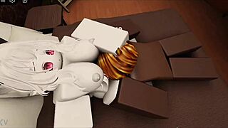 A romantic getaway with a Robloxian beauty in a luxurious condo