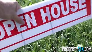 Stunning Agent Turns Open House Into Wild Sex Ride!