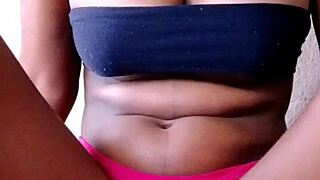 African beauty has intense sex and reaches orgasm