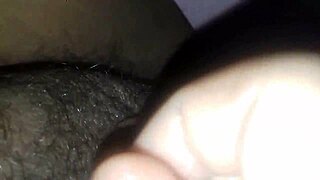 Wet Hairy Pussy Teased Softly