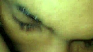 Brown girl gets her tight pussy devoured with raw hunger.