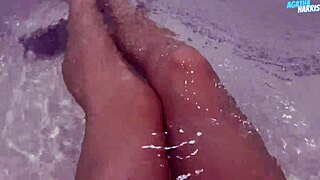 Masturbate In Bathroom With Wet Pussy And Small Tits