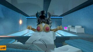 Snatched Horny Girl from Sauna for Wild Homemade Action on Lustblox